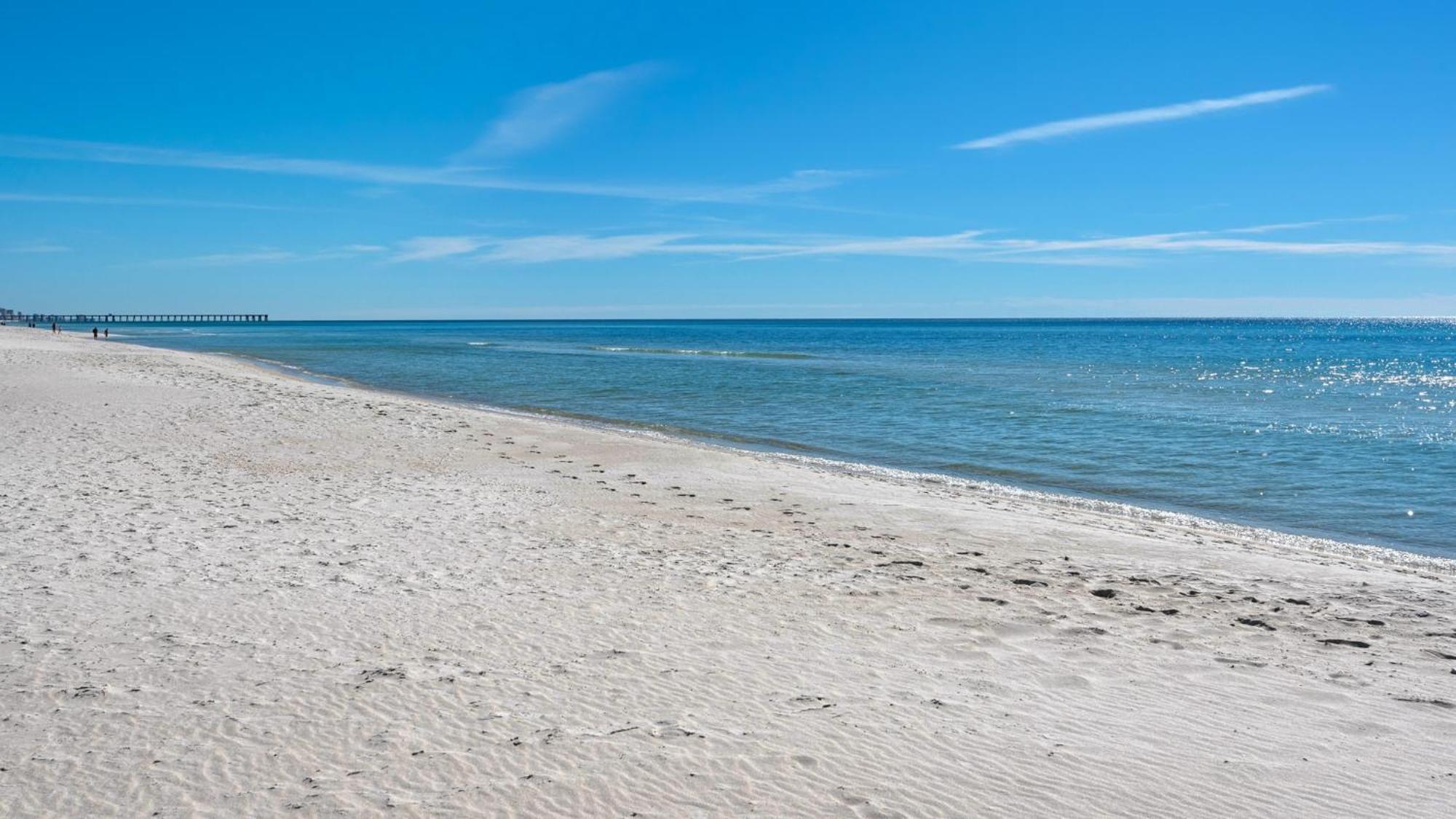 Parking Included-Beachfront 2Bd Ocean Villa! Gorgeous Amenities, Private Complex Panama City Beach Buitenkant foto