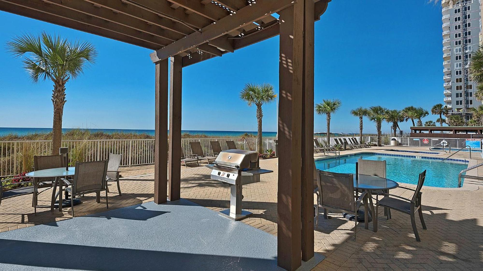 Parking Included-Beachfront 2Bd Ocean Villa! Gorgeous Amenities, Private Complex Panama City Beach Buitenkant foto