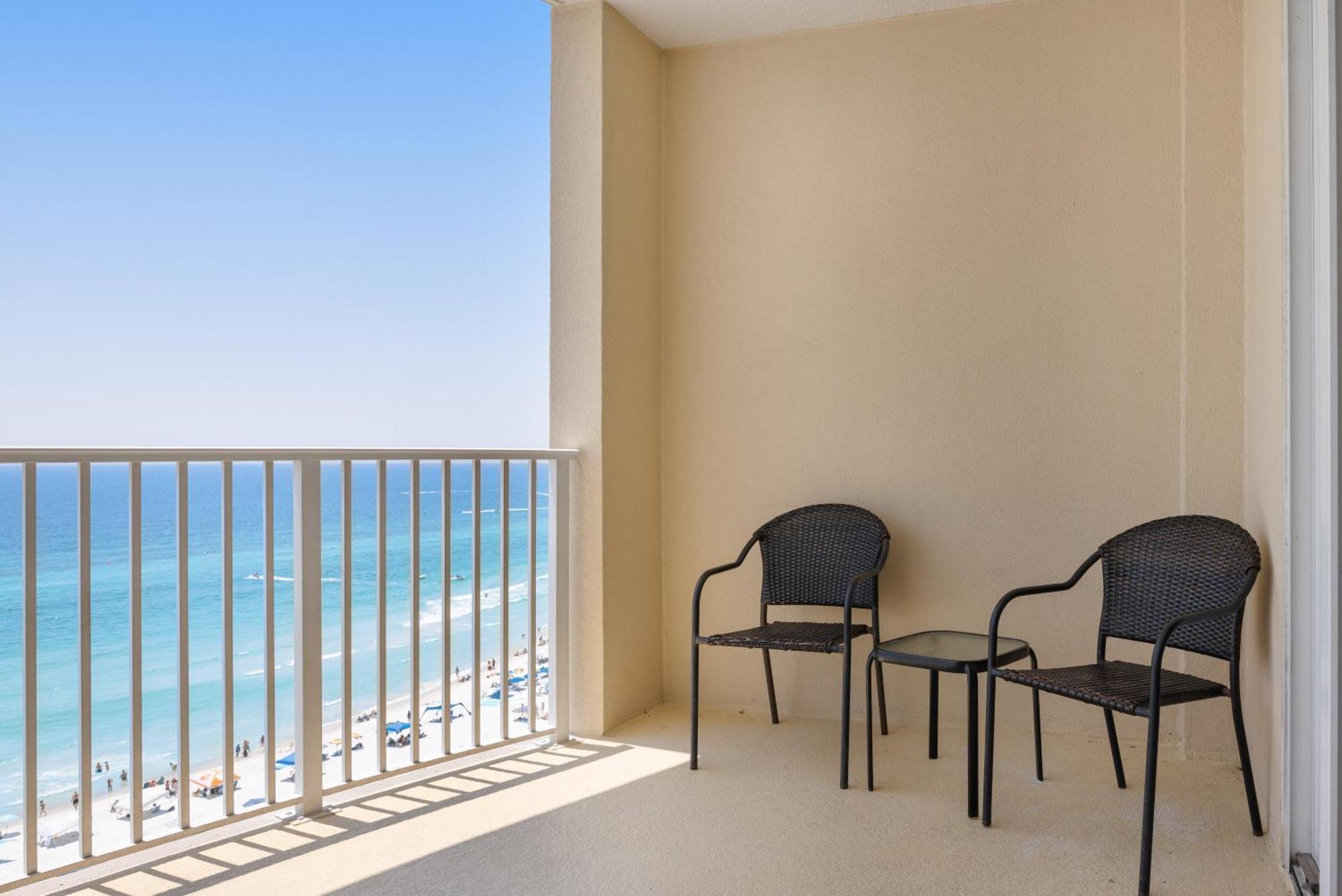 Parking Included-Beachfront 2Bd Ocean Villa! Gorgeous Amenities, Private Complex Panama City Beach Buitenkant foto