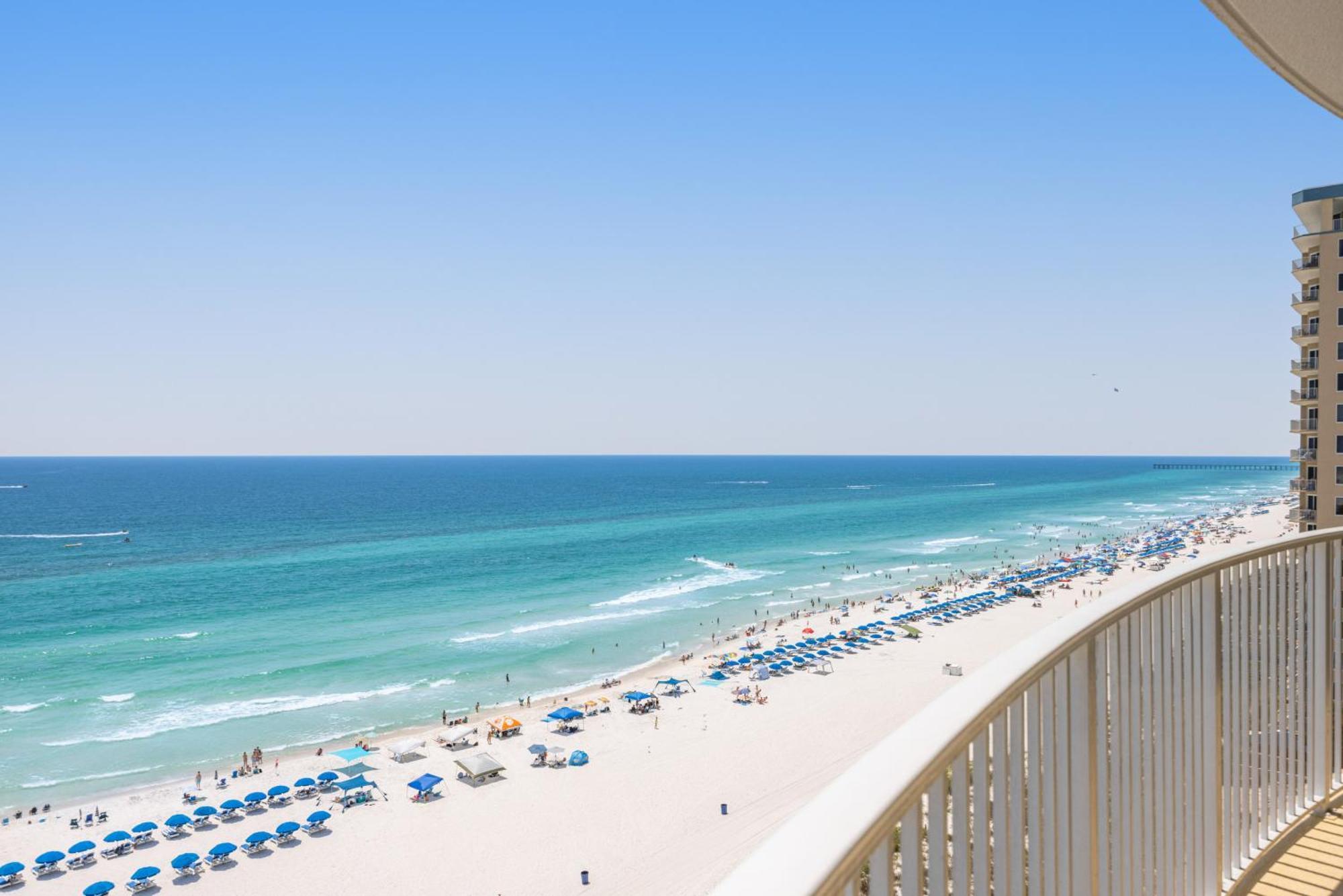 Parking Included-Beachfront 2Bd Ocean Villa! Gorgeous Amenities, Private Complex Panama City Beach Buitenkant foto
