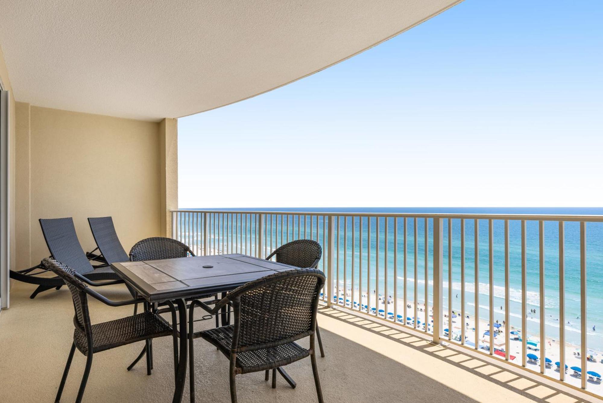 Parking Included-Beachfront 2Bd Ocean Villa! Gorgeous Amenities, Private Complex Panama City Beach Buitenkant foto